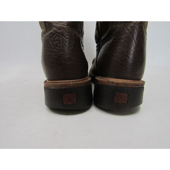 Twisted X Mens Size 11.5 D Brown Leather Buckaroo Cowboy Western Boots